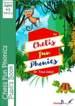 Chelis Fun Phonics Pupils Book Term 2 (Colour Edition).